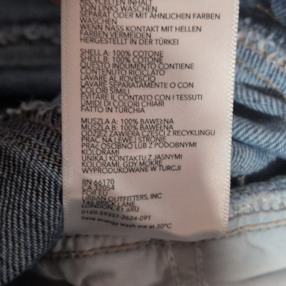 Urban Outfitters Patchwork Denim Mini Skirt Size Medium, Festival Fashion - Picture 4 of 4